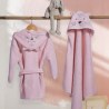 Βρεφικό Μπουρνούζι Nef-Nef Cats Are Perfect Lotus Pink