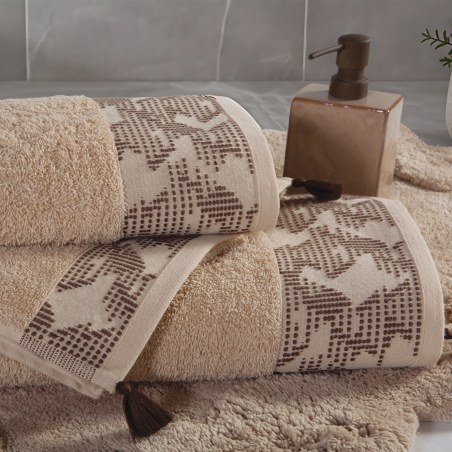 Πετσέτα Χεριών Nef-Nef Zeyn Beige 30x50