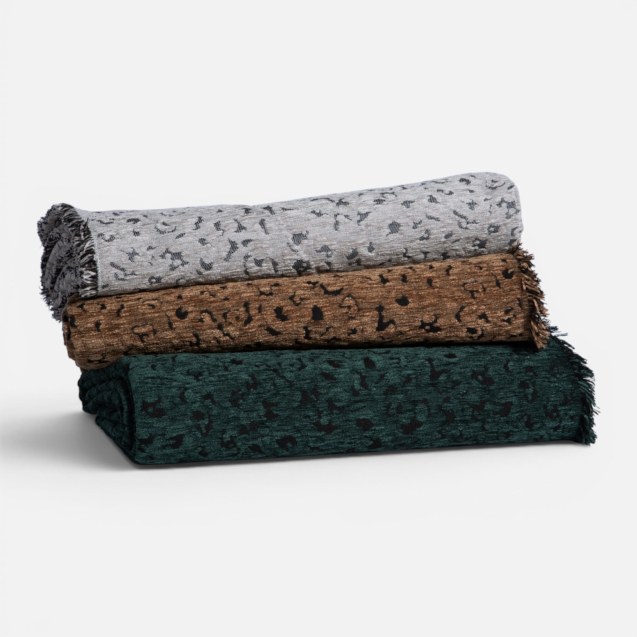 Ριχτάρι Τριθέσιου Nef-Nef Leopard Brown 170x300