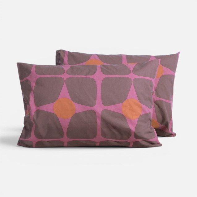 Μαξιλαροθήκη Nef-Nef Casual Coreo Mauve 52x72