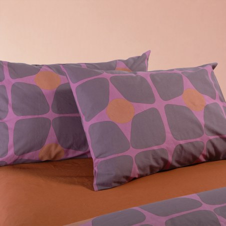 Μαξιλαροθήκη Nef-Nef Casual Coreo Mauve 52x72
