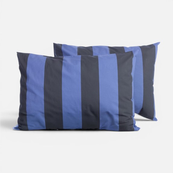 Μαξιλαροθήκη Nef-Nef Casual Vertia Blue/Black 52x72