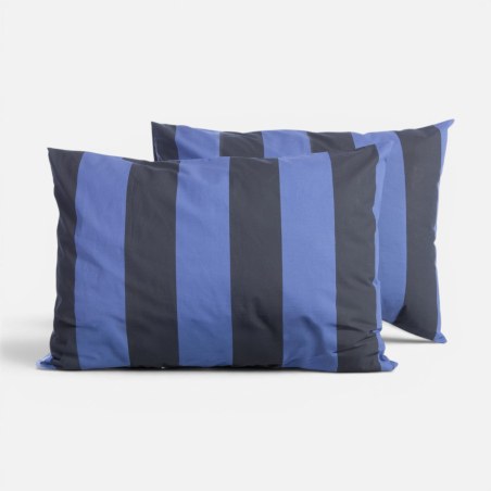 Μαξιλαροθήκη Nef-Nef Casual Vertia Blue/Black 52x72