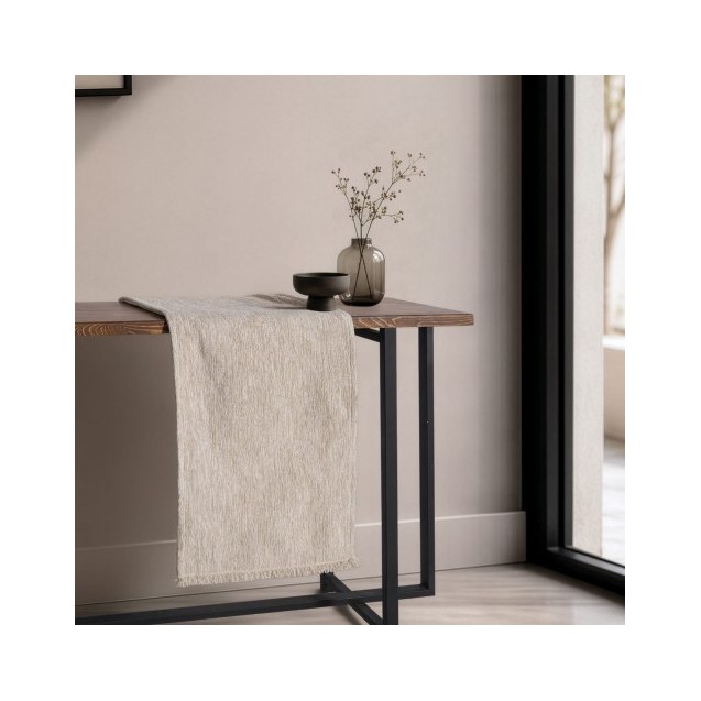 Τραβέρσα Teoran Kent 01 Ivory Cream - 45x180cm