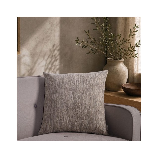 Μαξιλαροθήκη Teoran Kent 07 Taupe - 65x65cm...