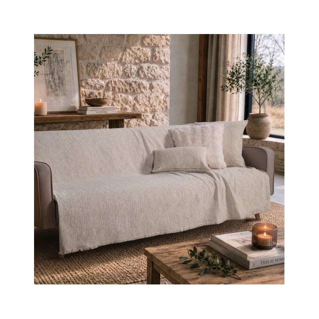 Ριχτάρι Teoran Kent 01 Ivory Cream - Μονοθέσιο...