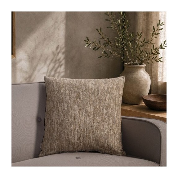 Μαξιλαροθήκη Teoran Kent 02 Warm Beige - 65x65cm δαπέδου