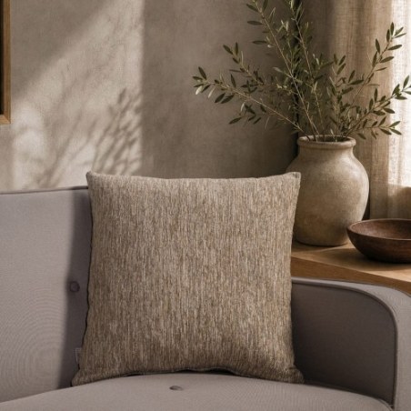 Μαξιλαροθήκη Teoran Kent 02 Warm Beige - 65x65cm δαπέδου
