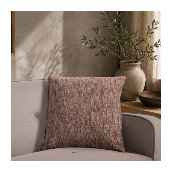 Μαξιλαροθήκη Teoran Kent 05 Terracotta - 30x50cm με γέμιση