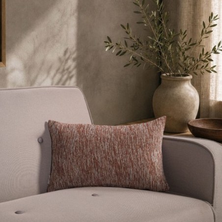 Μαξιλαροθήκη Teoran Kent 05 Terracotta - 65x65cm δαπέδου με γέμιση