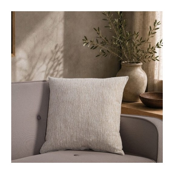Μαξιλαροθήκη Teoran Kent 01 Ivory Cream - 30x50cm