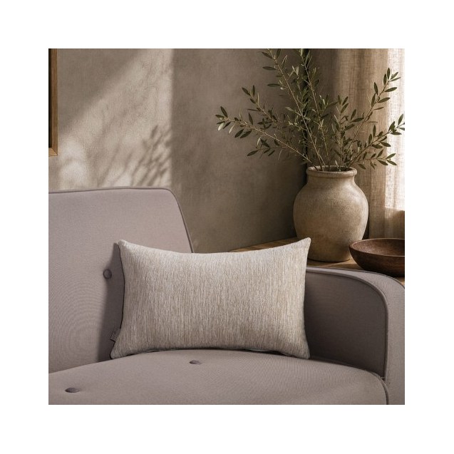 Μαξιλαροθήκη Teoran Kent 01 Ivory Cream - 30x50cm
