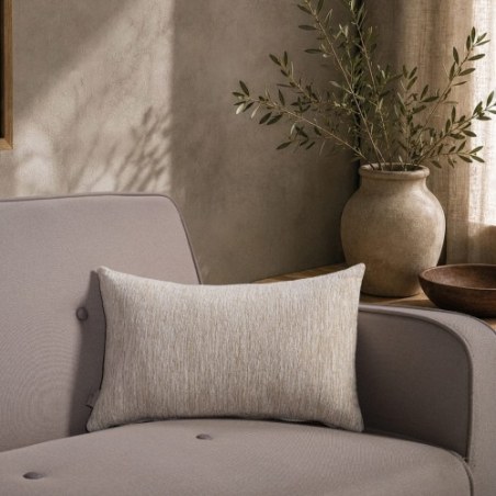Μαξιλαροθήκη Teoran Kent 01 Ivory Cream - 30x50cm