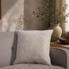 Μαξιλαροθήκη Teoran Kent 01 Ivory Cream - 50x50cm με γέμιση