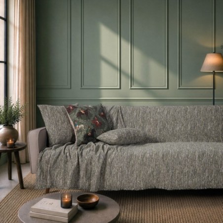 Ριχτάρι Teoran Kent 15 Olive Sage - Μονοθέσιο 180x150cm