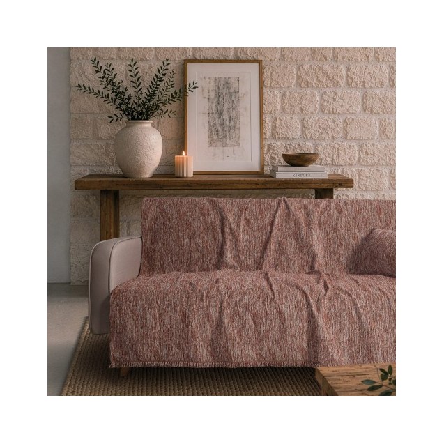Ριχτάρι Teoran Kent 05 Terracotta - Τριθέσιο...
