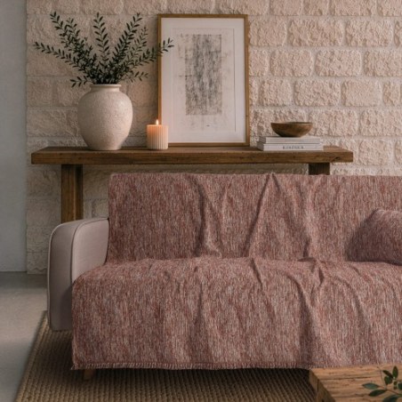 Ριχτάρι Teoran Kent 05 Terracotta - Τριθέσιο 180x300cm