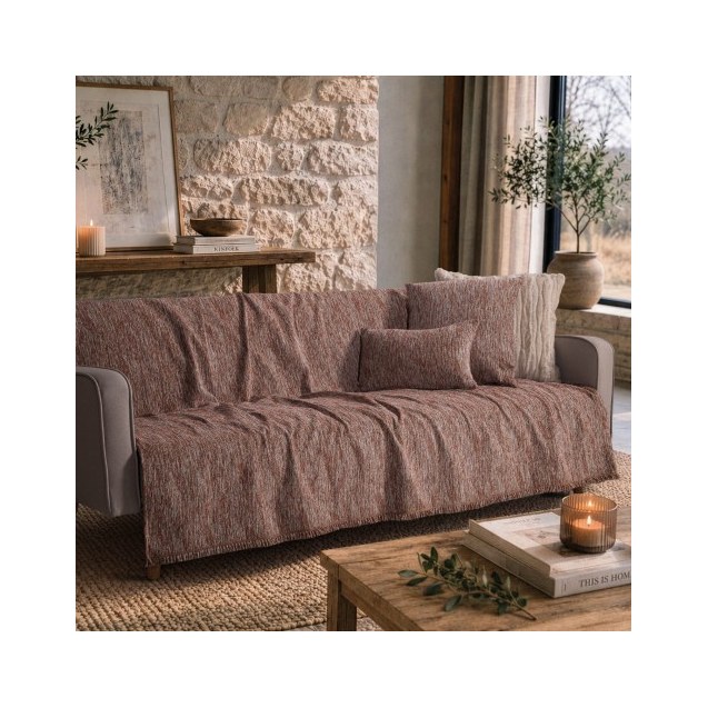 Ριχτάρι Teoran Kent 05 Terracotta - Τετραθέσιο...