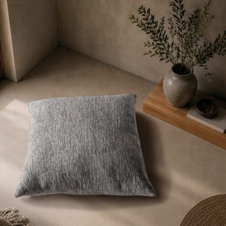 Μαξιλαροθήκη Teoran Kent 04 Blue Grey - 50x50cm με γέμιση