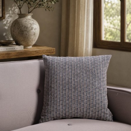 Μαξιλαροθήκη Teoran Joliet 04 Royal Blue - 30x50cm με γέμιση