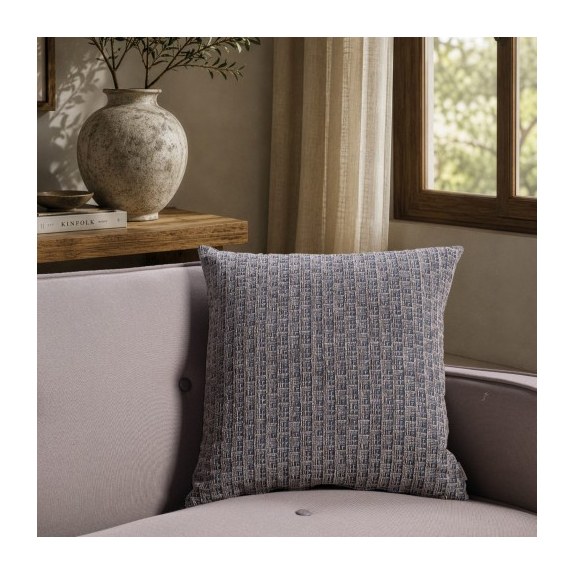 Μαξιλαροθήκη Teoran Joliet 04 Royal Blue - 50x50cm με γέμιση