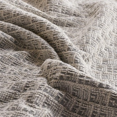 Μαξιλαροθήκη Teoran Joliet 11 Silver Grey - 50x50cm με γέμιση