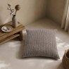 Μαξιλαροθήκη Teoran Joliet 15 Taupe Olive - 50x50cm