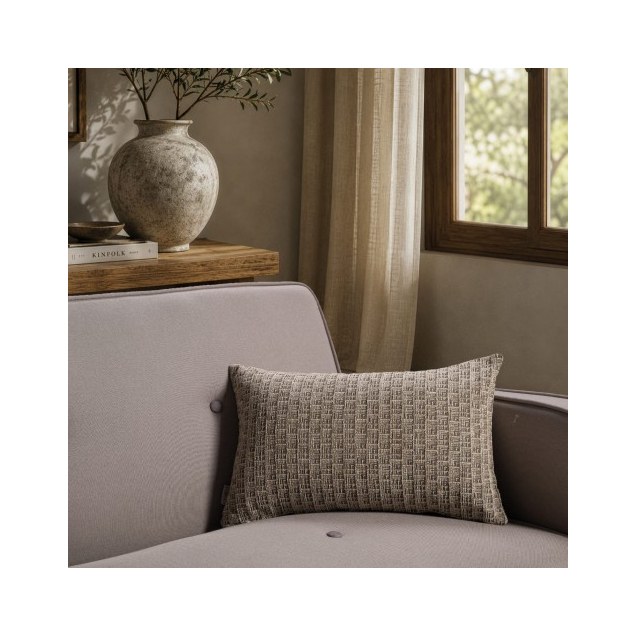 Μαξιλαροθήκη Teoran Joliet 08 khaki - 65x65cm...