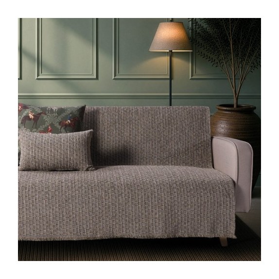 Ριχτάρι Teoran Joliet 15 Taupe Olive - Τριθέσιο 180x300cm