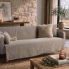 Ριχτάρι Teoran Joliet 08 khaki - Τετραθέσιο 180x350cm
