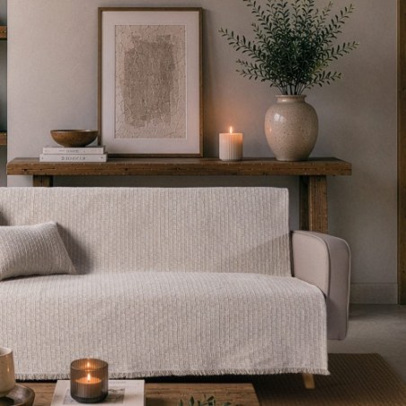 Ριχτάρι Teoran Joliet 01 Ivory Pearl - Διθέσιο 180x250cm