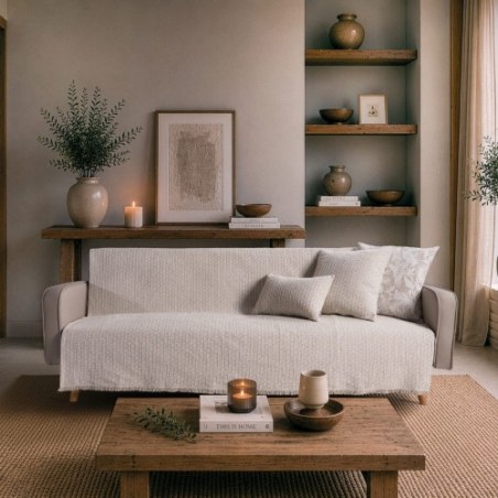 Ριχτάρι Teoran Joliet 01 Ivory Pearl - Διθέσιο 180x250cm