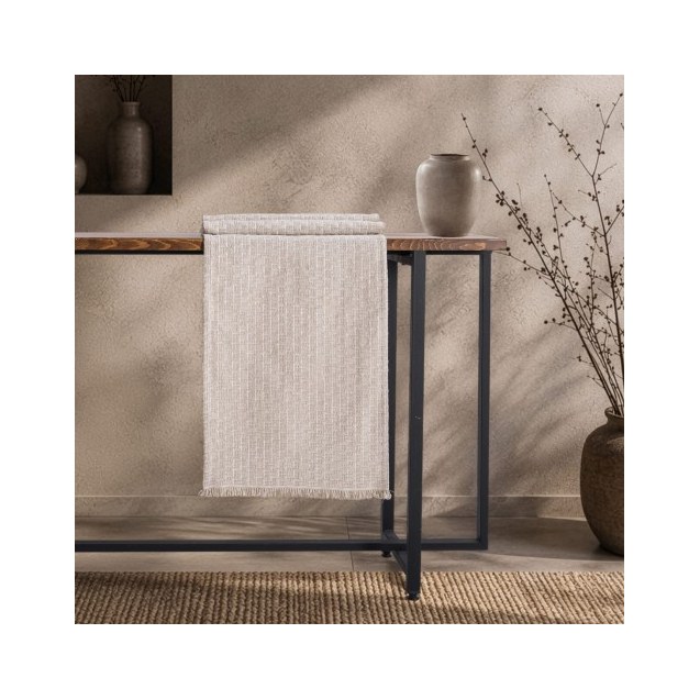 Τραβέρσα Teoran Joliet 01 Ivory Pearl - 45x180cm
