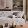 Ριχτάρι Teoran Dayton 07 Pearl Grey - Μονοθέσιο 180x150cm