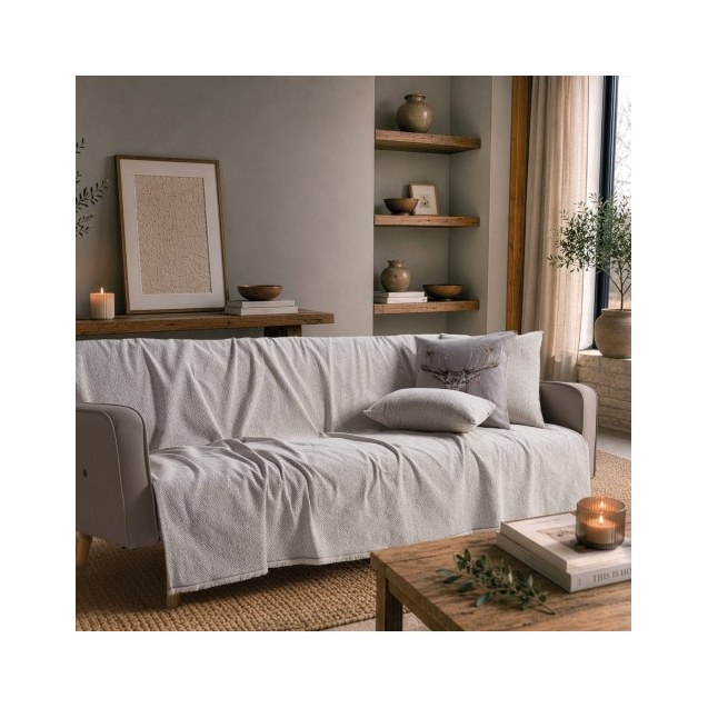 Ριχτάρι Teoran Dayton 07 Pearl Grey - Μονοθέσιο...