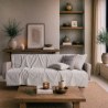 Ριχτάρι Teoran Dayton 07 Pearl Grey - Τετραθέσιο 180x350cm