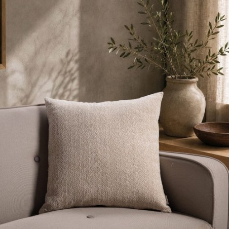 Μαξιλαροθήκη Teoran Dayton 02 Beige - 65x65cm δαπέδου