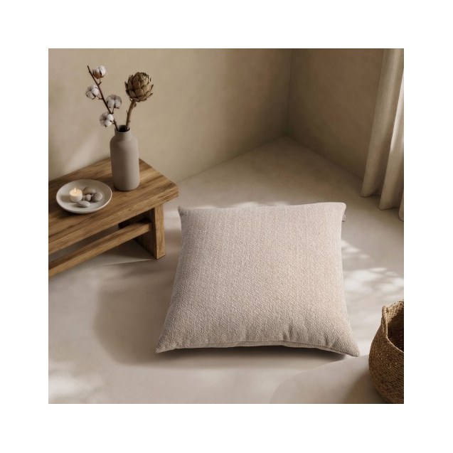 Μαξιλαροθήκη Teoran Dayton 02 Beige - 65x65cm...