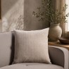 Μαξιλαροθήκη Teoran Dayton 02 Beige - 65x65cm δαπέδου με γέμιση