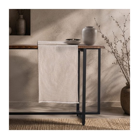 Τραβέρσα Teoran Dayton 01 Ivory - 45x180cm