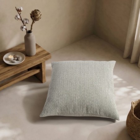 Μαξιλαροθήκη Teoran Dayton 16 Green Taupe - 65x65cm δαπέδου