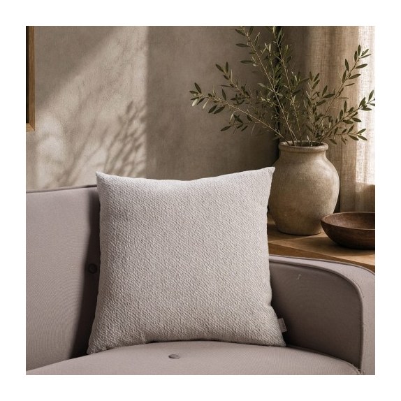 Μαξιλαροθήκη Teoran Dayton 07 Pearl Grey - 65x65cm...