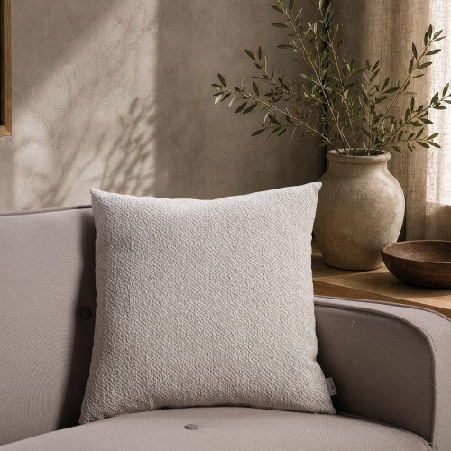 Μαξιλάρια διακοσμητικά Anesis Home - ΣΗΜΑΝΤΙΚΟ: Σε περίπτωση διαφοράς τιμής από το κατάστημα ισχύει παντα και μόνο η τιμή του καταστήματος Μαξιλαροθήκη Teoran Dayton 07 Pearl Grey - 65x65cm δαπέ