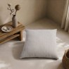 Μαξιλαροθήκη Teoran Dayton 07 Pearl Grey - 65x65cm δαπέδου με γέμιση