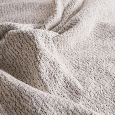 Μαξιλαροθήκη Teoran Dayton 07 Pearl Grey - 50x50cm με γέμιση