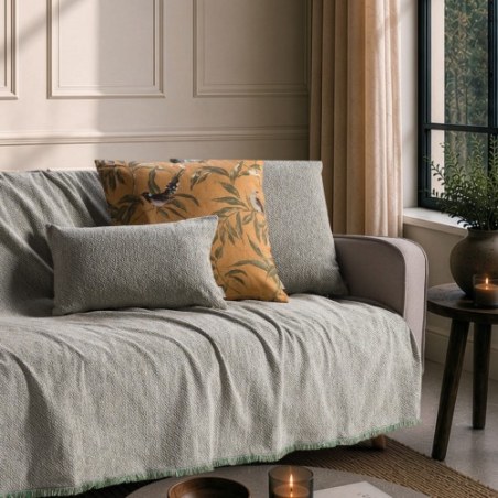 Ριχτάρι Teoran Dayton 16 Green Taupe - Τριθέσιο 180x300cm