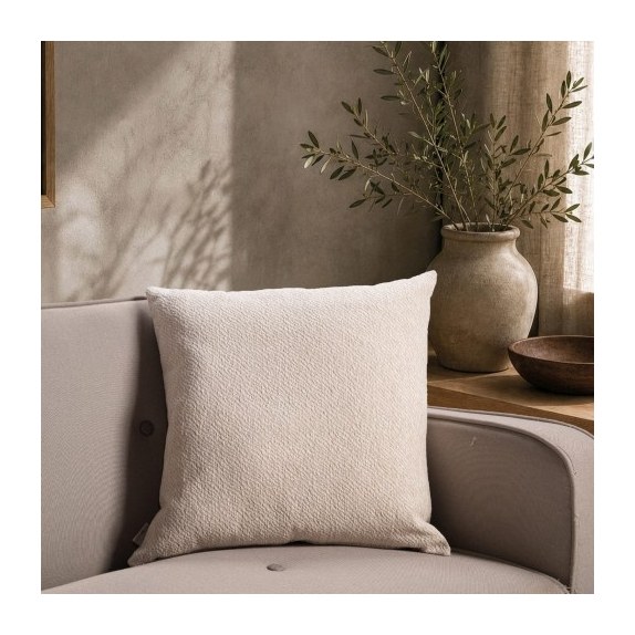 Μαξιλαροθήκη Teoran Dayton 01 Ivory - 50x50cm