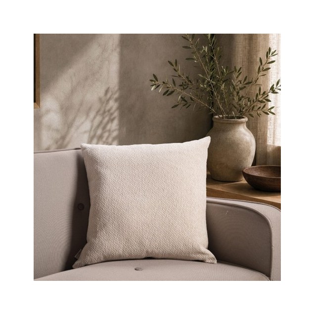 Μαξιλαροθήκη Teoran Dayton 01 Ivory - 50x50cm