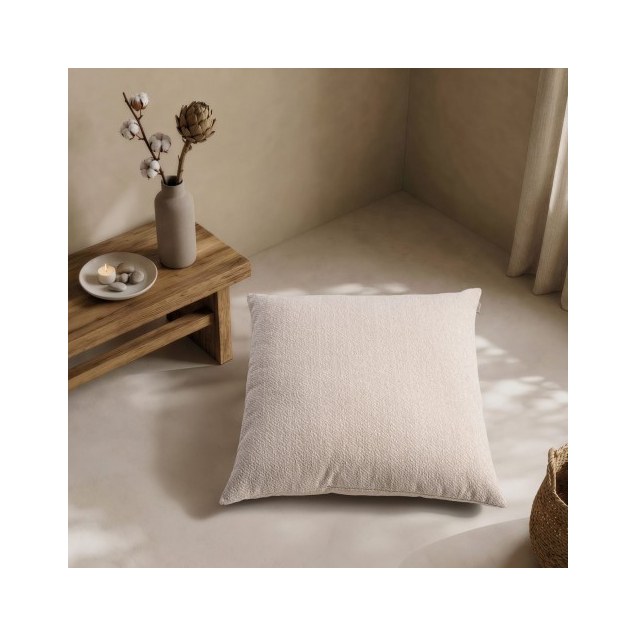 Μαξιλαροθήκη Teoran Dayton 01 Ivory - 50x50cm