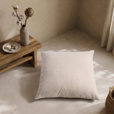 Μαξιλαροθήκη Teoran Dayton 01 Ivory - 50x50cm
